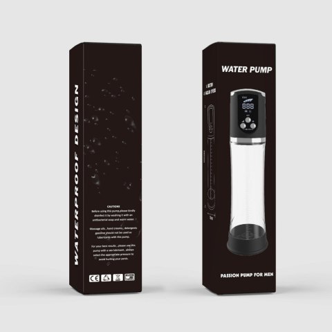 Pompka- PASSION PUMP, PREMIUM RECHARGEABLE AUTOMATIC WATERPROOF LCD PUMP Boys of Toys Sp. z o.o.