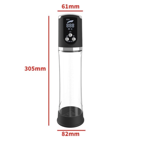 Pompka- PASSION PUMP, PREMIUM RECHARGEABLE AUTOMATIC WATERPROOF LCD PUMP Boys of Toys Sp. z o.o.