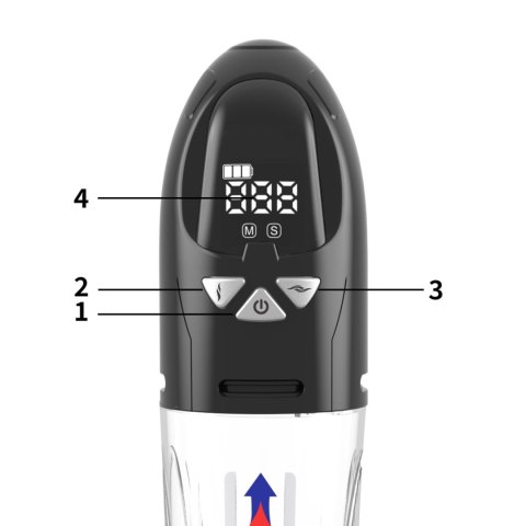 Pompka- PASSION PUMP, PREMIUM RECHARGEABLE AUTOMATIC WATERPROOF LCD PUMP Boys of Toys Sp. z o.o.