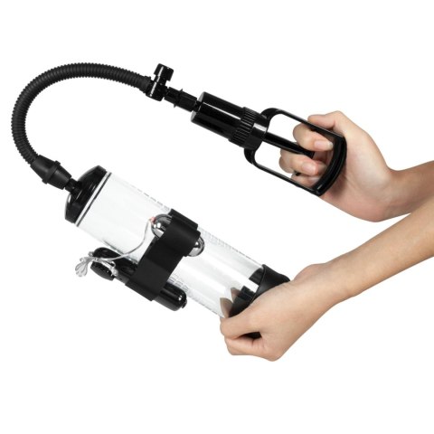 Pompka-Powerpump MAX Vibrating - Black&Clear Boys of Toys Sp. z o.o.