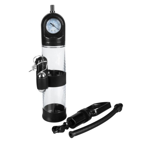 Pompka-Powerpump MASTER Vibrating - Black&Clear Boys of Toys Sp. z o.o.