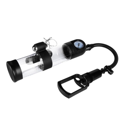 Pompka-Powerpump MASTER Vibrating - Black&Clear Boys of Toys Sp. z o.o.