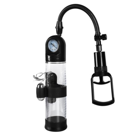 Pompka-Powerpump MASTER Vibrating - Black&Clear Boys of Toys Sp. z o.o.