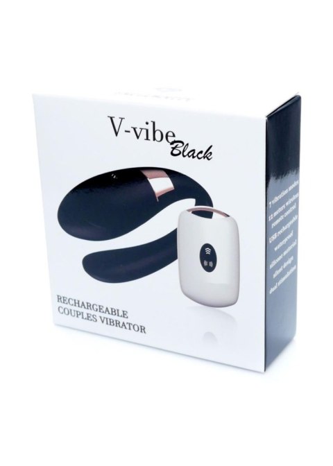 Stymulator-V-Vibe Black USB 7 Function / Remote Control Boys of Toys Sp. z o.o.