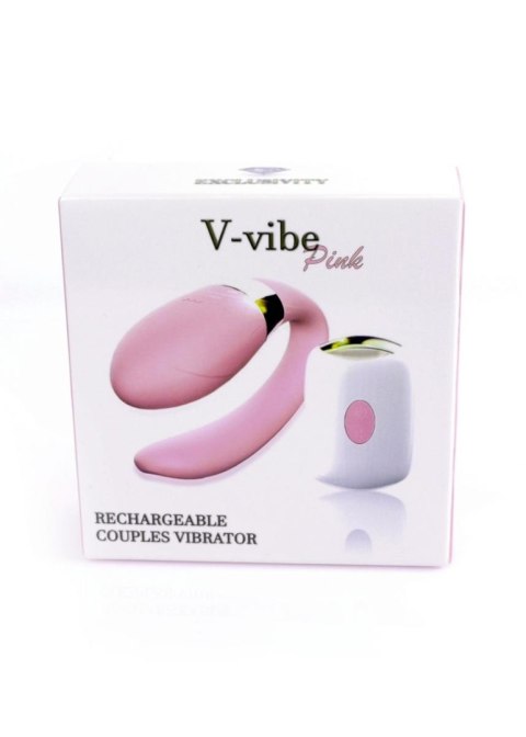 Stymulator-V-Vibe Pink USB 7 Function / Remote Control Boys of Toys Sp. z o.o.