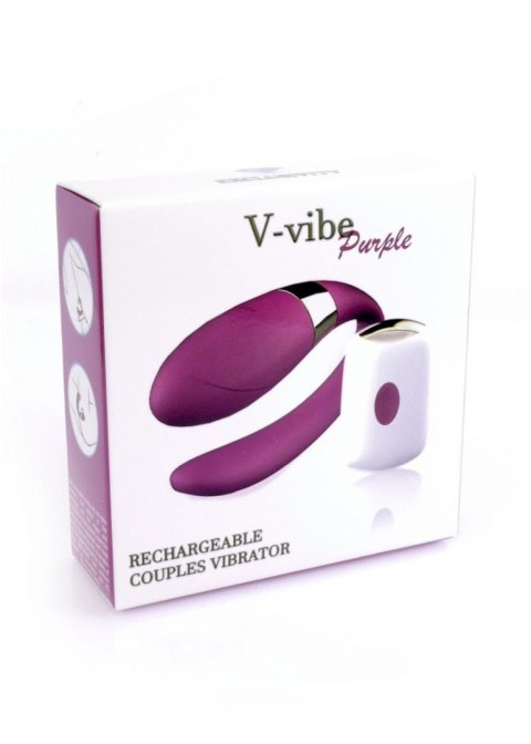 Stymulator-V-Vibe Purple USB 7 Function / Remote Control Boys of Toys Sp. z o.o.