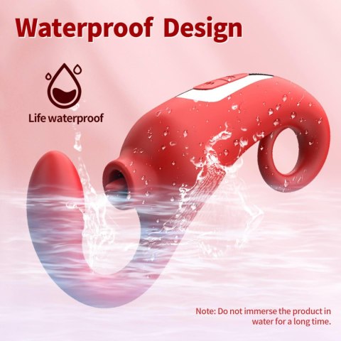 Wibrator-Merfi, 10 vibration functions, 10 frequency tongue licking USB Boys of Toys Sp. z o.o.