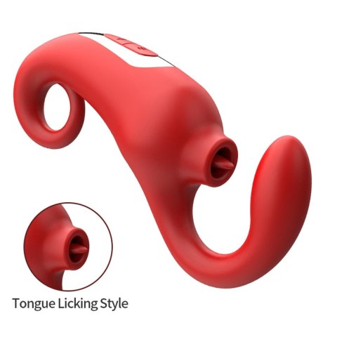 Wibrator-Merfi, 10 vibration functions, 10 frequency tongue licking USB Boys of Toys Sp. z o.o.