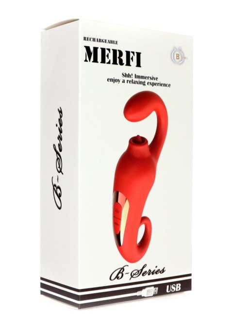 Wibrator-Merfi, 10 vibration functions, 10 frequency tongue licking USB Boys of Toys Sp. z o.o.