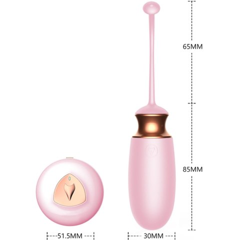 Jajko/wibr-Vibrating Silicone Love EGG USB 10 Function / Heating / Voice Control Boys of Toys Sp. z o.o.