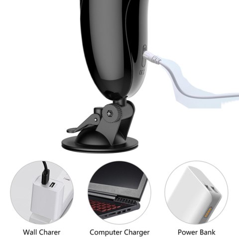 Masturbator-Vibrating Masturbation Cup USB 7 + Interactive Function / Talk Mode Boys of Toys Sp. z o.o.