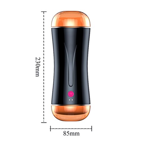 Masturbator-Vibrating Masturbation Cup USB 7 function + Interactive Function / Double Ends Boys of Toys Sp. z o.o.