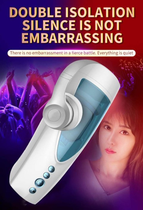 Masturbator-Vibrating, Rotating and Flashing Masturbation USB 10+10 Function / Talk Mode Boys of Toys Sp. z o.o.