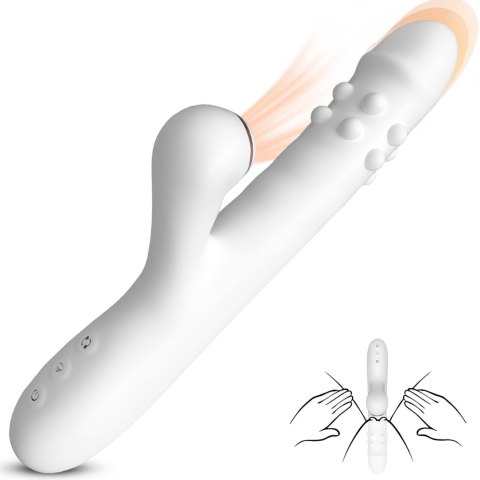 Silicone Vibrator - 3 rotating functions and 7 licking functions Boys of Toys Sp. z o.o.
