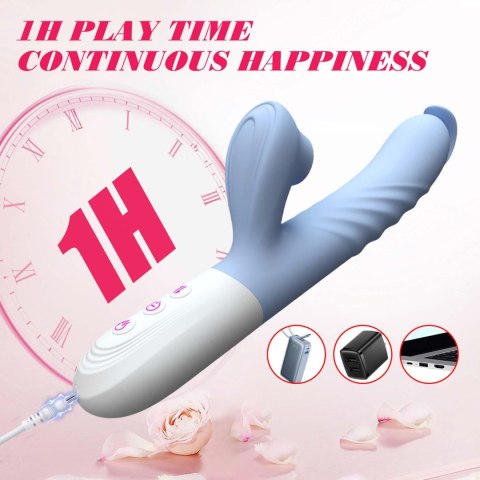 Silicone Vibrator 7 Powerful Modes - 
Flapping and 7 Thrusting
Heating Boys of Toys Sp. z o.o.