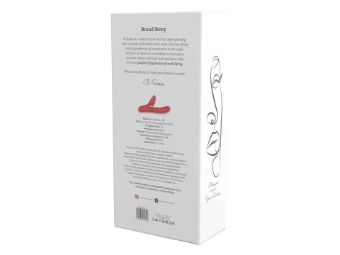 Silicone Vibrator 7 Powerful Modes - Licking,
Thrusting and Heating Boys of Toys Sp. z o.o.