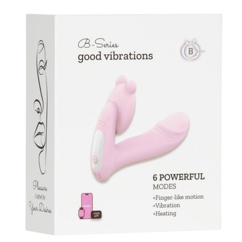 Silicone vibrator 3 speeds, 6 frequencies
Finger function, Heating + APP control Boys of Toys Sp. z o.o.