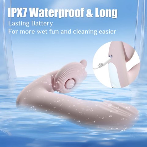 Silicone vibrator 3 speeds, 6 frequencies
Finger function, Heating + APP control Boys of Toys Sp. z o.o.