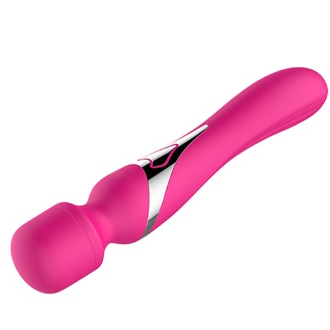 Stymulator - B - Series - Silicone Dual Massager Pulsator USB 7+7 Function (Pink) Boys of Toys Sp. z o.o.