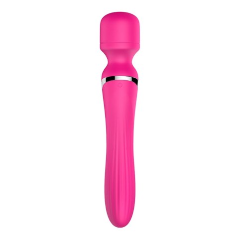 Stymulator - B - Series - Silicone Dual Massager Pulsator USB 7+7 Function (Pink) Boys of Toys Sp. z o.o.