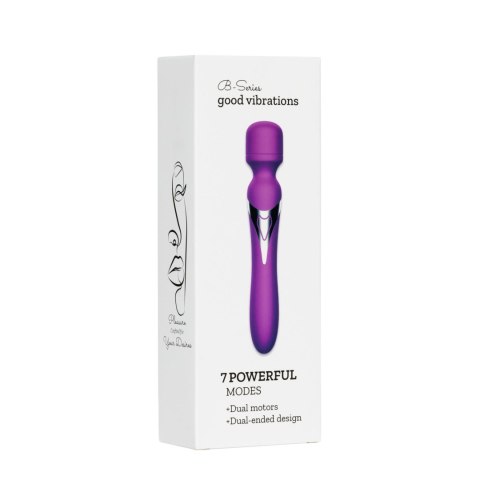 Stymulator-Silicone Dual Massager USB 7+7 Function Purple Boys of Toys Sp. z o.o.