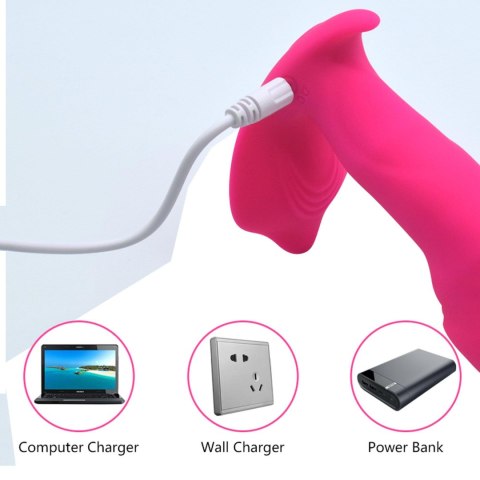 Stymulator-Silicone Panty Vibrator and Pulsator USB 10 Function / Heating Boys of Toys Sp. z o.o.