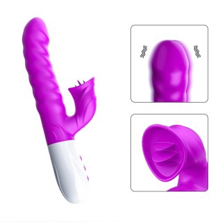 Wibrator-Silicon, Vibrator 7 Function and Heating Mode, PURPLE Boys of Toys Sp. z o.o.