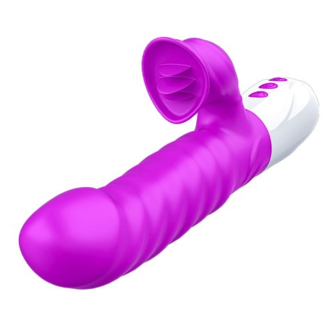 Wibrator-Silicon, Vibrator 7 Function and Heating Mode, PURPLE Boys of Toys Sp. z o.o.