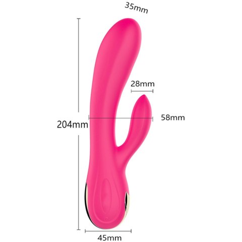 Wibrator-Silicone Vibrator USB 7 Function + Booster / Heating Boys of Toys Sp. z o.o.