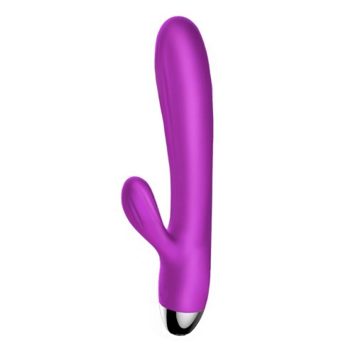 Wibrator-Silicone Vibrator and Pulsator Purple USB 7+7 Function / Heating Boys of Toys Sp. z o.o.