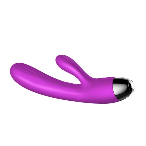 Wibrator-Silicone Vibrator and Pulsator Purple USB 7+7 Function / Heating Boys of Toys Sp. z o.o.