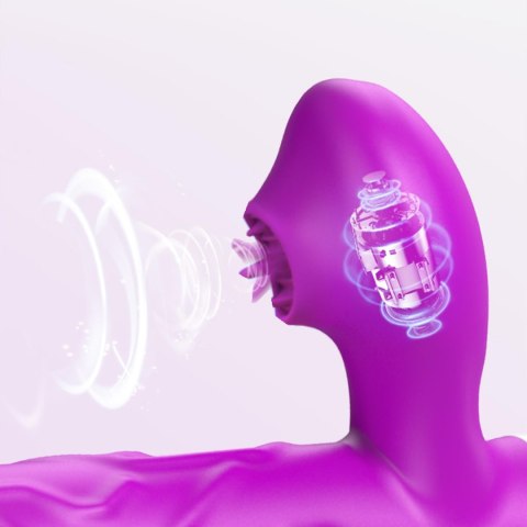 Wibrator- SiliconeTongue Vibrator, USB 10 Function Boys of Toys Sp. z o.o.