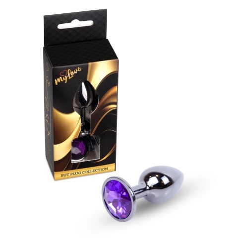 MyLove Toys - Jewellery Dark Silver PLUG- Purple Boys of Toys Sp. z o.o.