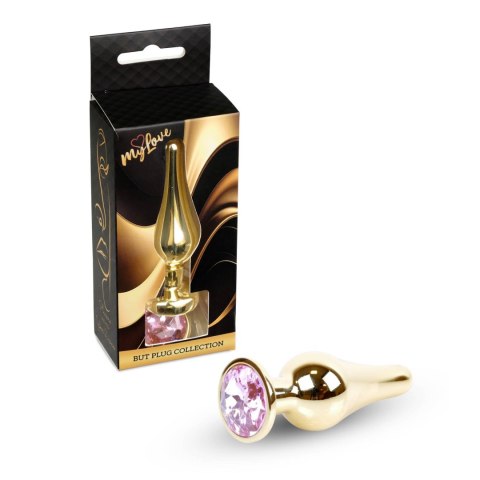 MyLove Toys - Jewellery Gold BUTT PLUG- Rose Boys of Toys Sp. z o.o.