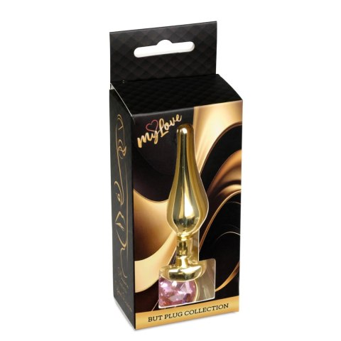 MyLove Toys - Jewellery Gold BUTT PLUG- Rose Boys of Toys Sp. z o.o.