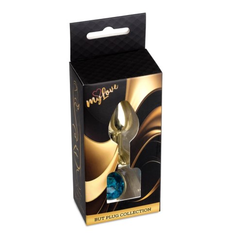 MyLove Toys - Jewellery Gold PLUG- Light Blue Boys of Toys Sp. z o.o.