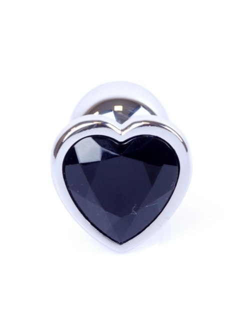 MyLove Toys - Jewellery Silver Heart PLUG- Black Boys of Toys Sp. z o.o.
