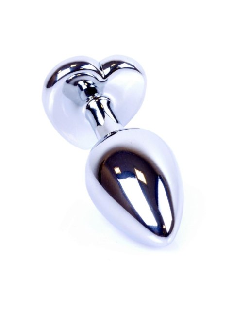 MyLove Toys - Jewellery Silver Heart PLUG- Light Blue Boys of Toys Sp. z o.o.