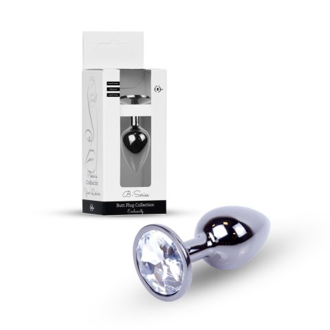 Plug-Jewellery Dark Silver PLUG- Clear Boys of Toys Sp. z o.o.