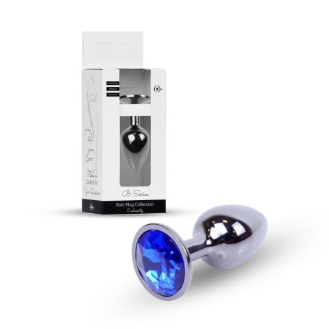 Plug-Jewellery Dark Silver PLUG- Dark Blue Boys of Toys Sp. z o.o.
