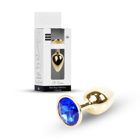 Plug-Jewellery Gold PLUG- Dark Blue Boys of Toys Sp. z o.o.
