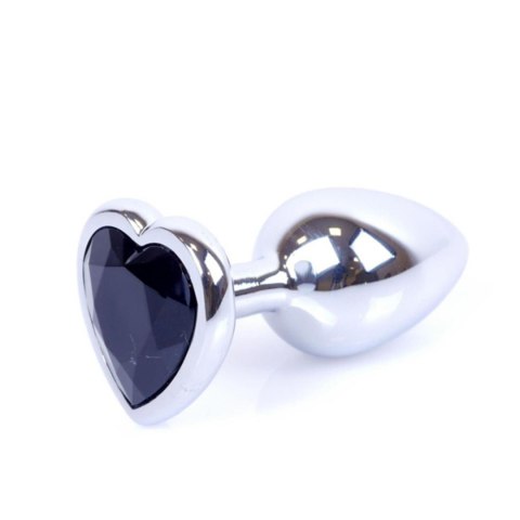 Plug-Jewellery Silver Heart PLUG- Black Boys of Toys Sp. z o.o.