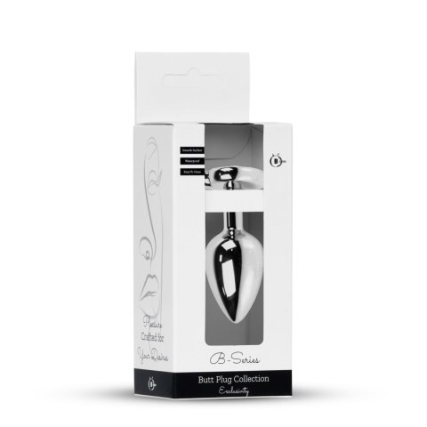 Plug-Jewellery Silver Heart PLUG- Green Boys of Toys Sp. z o.o.