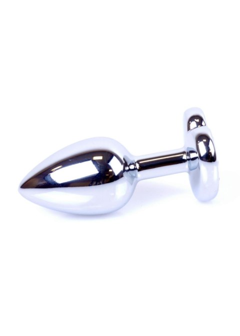 Plug-Jewellery Silver Heart PLUG- Light Blue Boys of Toys Sp. z o.o.