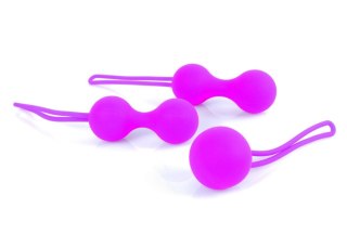 Kulki-Silicone Kegal Balls Set - Purple Boys of Toys Sp. z o.o.