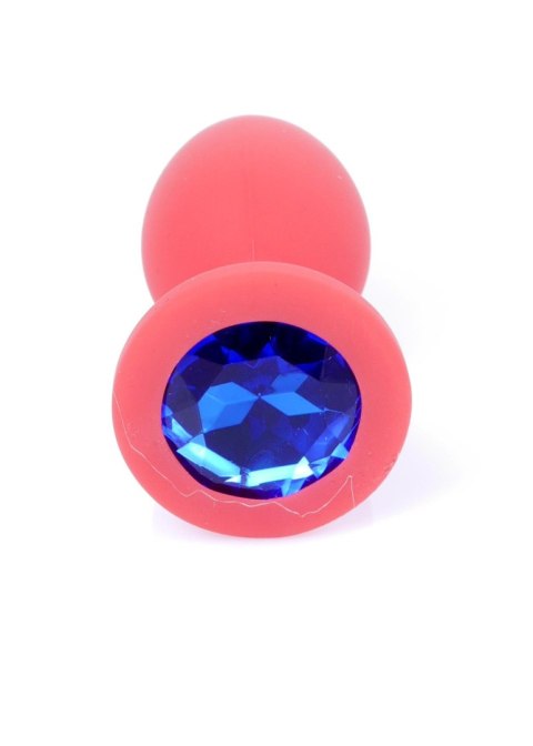 MyLove Toys - Jewellery Red Silicone PLUG Small Boys of Toys Sp. z o.o.