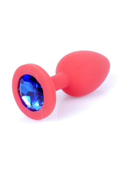 MyLove Toys - Jewellery Red Silicone PLUG Small Boys of Toys Sp. z o.o.