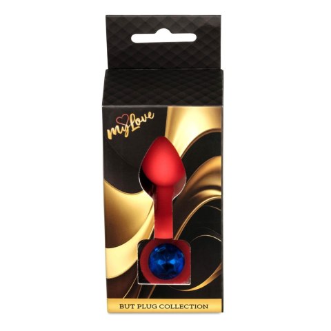 MyLove Toys - Jewellery Red Silicone PLUG Small Boys of Toys Sp. z o.o.