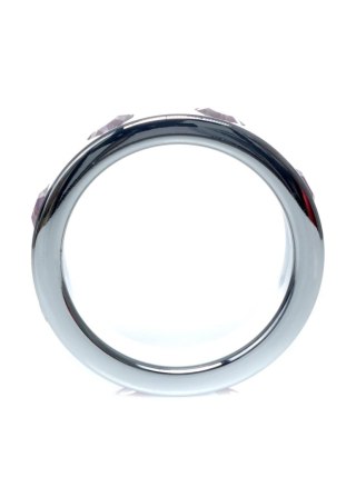 Pierścień-Metal Cock Ring with Rose Diamonds Large Boys of Toys Sp. z o.o.