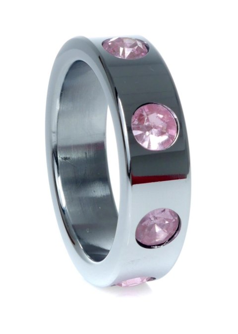 Pierścień-Metal Cock Ring with Rose Diamonds Large Boys of Toys Sp. z o.o.